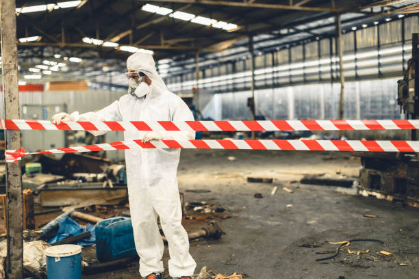 Professional Trauma Scene Cleanup technician working in Ward, CO